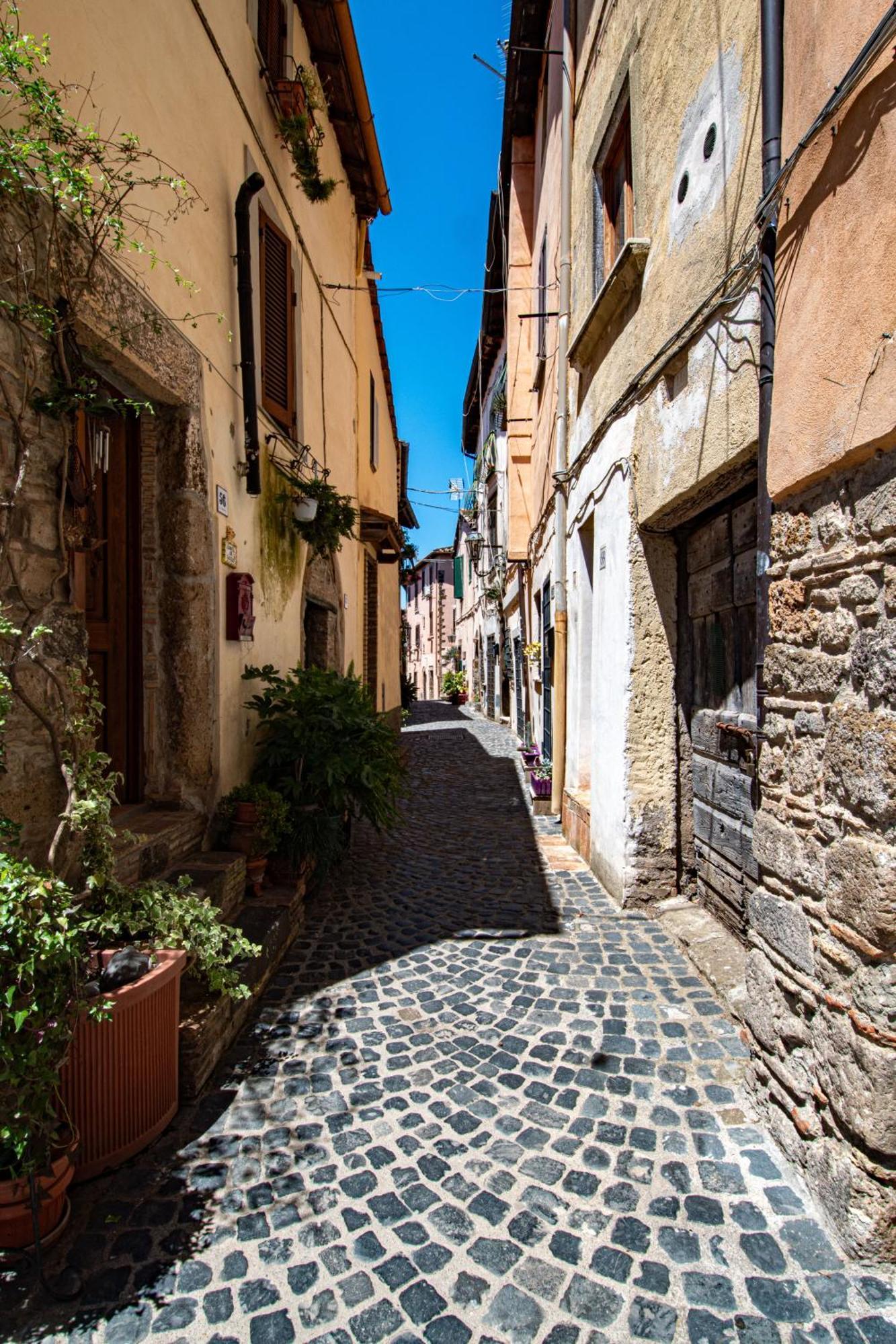 Apartamento Finestra Sul Borgo Trevignano Romano Exterior foto
