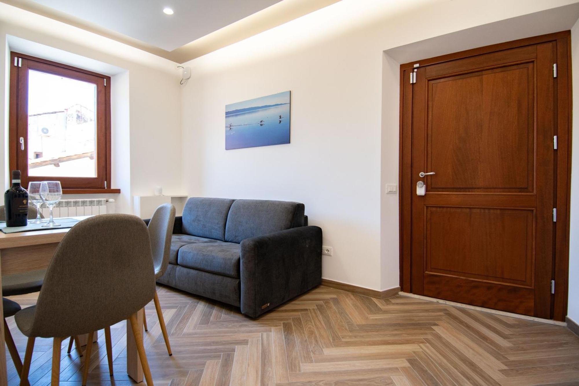 Apartamento Finestra Sul Borgo Trevignano Romano Exterior foto